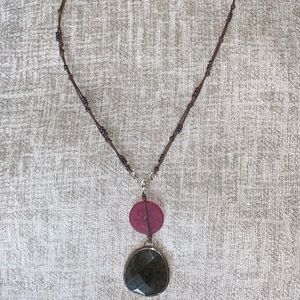 Sterling silver Silpada statement necklace